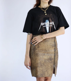 Saia de couro 90’s Woman - loja online