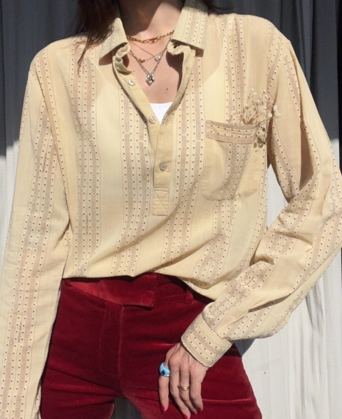 Blusa Yves Saint Laurent Vintage