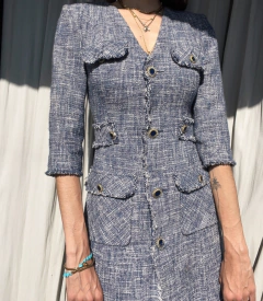 Vestido tweed Space Italy na internet