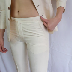 Smoking em seda Jean Paul Gaultier - Frou Frou Vintage – Vintage Store