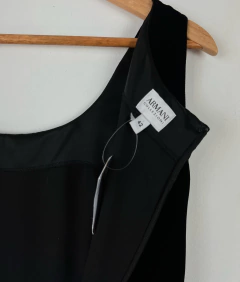 Vestido veludo Armani Collezioni na internet