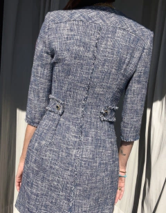Vestido tweed Space Italy - loja online