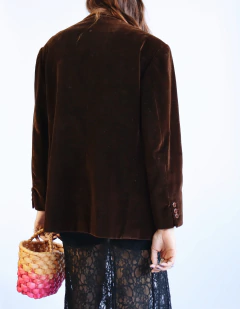 Blazer de veludo Carlos Alfaiate - Frou Frou Vintage – Vintage Store