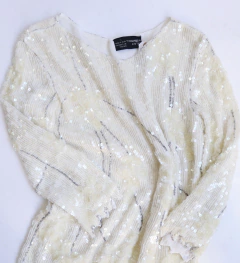 Blusa em seda bordada Galaxy International - loja online