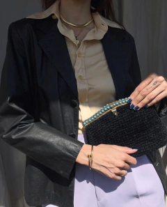 Clutch de veludo Italia handmade - Frou Frou Vintage – Vintage Store