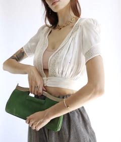 Bolsa verde Iara na internet