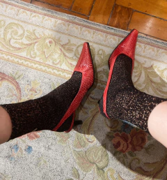 Image of Slingback de piton Sergio Rossi