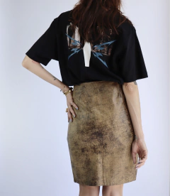 Saia de couro 90’s Woman - loja online