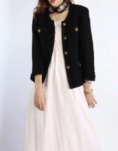 Casaco de Tweed Vintage Gabrielle - Frou Frou Vintage – Vintage Store