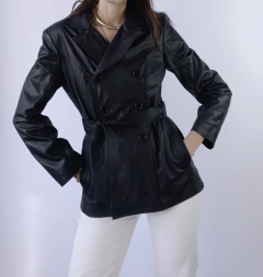 Casaco de couro PZA - Frou Frou Vintage – Vintage Store