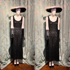 Vestido bordado Lace