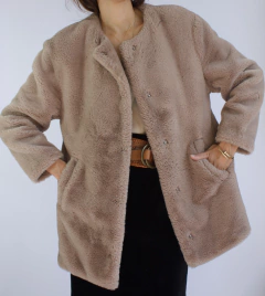 Casaco Teddy Bear Fake Fur - comprar online