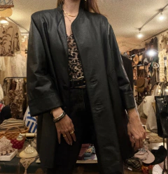 Casaco de couro Neo 80’s - Frou Frou Vintage – Vintage Store