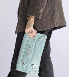 Clutch Balenciaga Agneau Giant - loja online