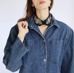 Camisão Jeans 80’s Pigzon - comprar online