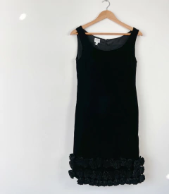 Vestido veludo Armani Collezioni