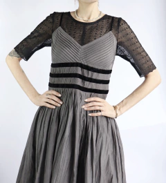 Vestido Upcycling Londres - loja online