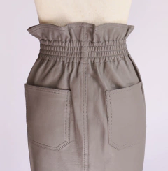 Saia de couro Cruise - Frou Frou Vintage – Vintage Store