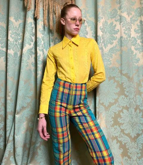 Camisa de leise Canário