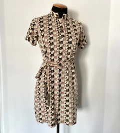 Mini Vestido Vintage Poodles - comprar online