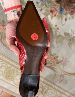 Slingback de piton Sergio Rossi on internet