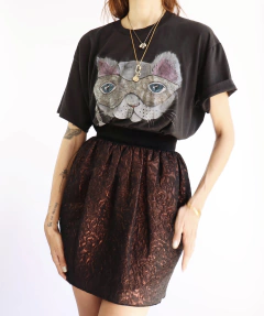 Saia brocada D&G - loja online
