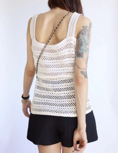 Blusa de crochê handmade na internet