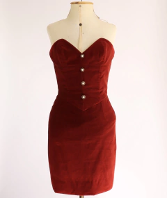 Conjunto 80's de veludo - loja online