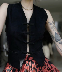 Colete camurça Vertigo - Frou Frou Vintage – Vintage Store