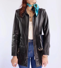 Jaqueta de couro Reva - comprar online