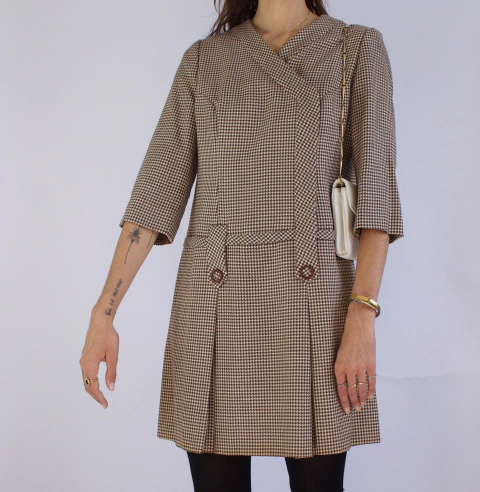 Vestido xadrez Becky