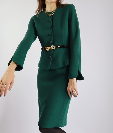 Christian Dior 旧ロゴフリルエプロン　ヴィンテージ　ホワイト 未使用 Christian Dior クリスチャンディオール エプロン 新品