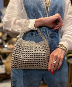 Bolsa 60’s Vintage contas - Frou Frou Vintage – Vintage Store