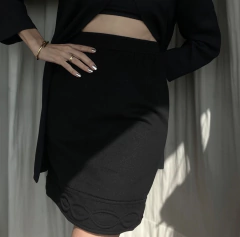 Saia lápis Courrèges Vintage - comprar online