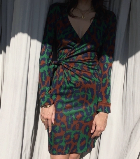 Vestido D V F Classic