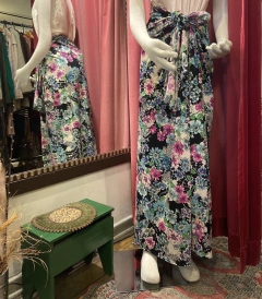 Saída/Canga floral Vintage