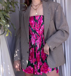 Vestido floral Balenciaga Nicolas Ghesquière on internet
