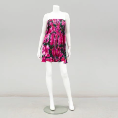 Vestido floral Balenciaga Nicolas Ghesquière