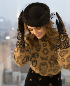 Luva Jacquard Buenos Aires - loja online