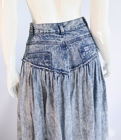 Saia Acid Wash Denim IPC London - Frou Frou Vintage – Vintage Store