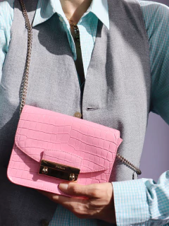 Bolsa Furla rosa - comprar online