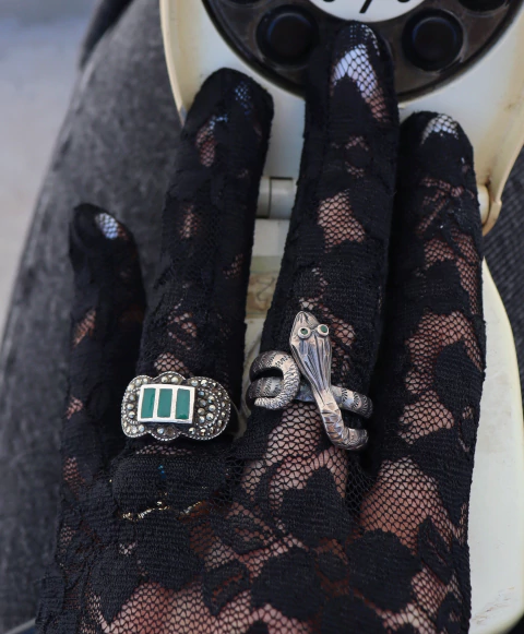 Anel serpente de prata - comprar online