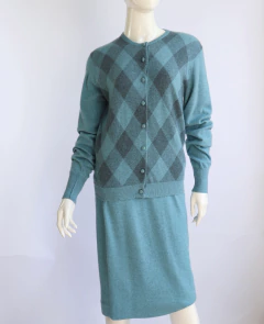 Cashmere Set 100% pure intarsia cashmere on internet