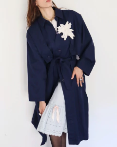 Trench Coat marinho California na internet