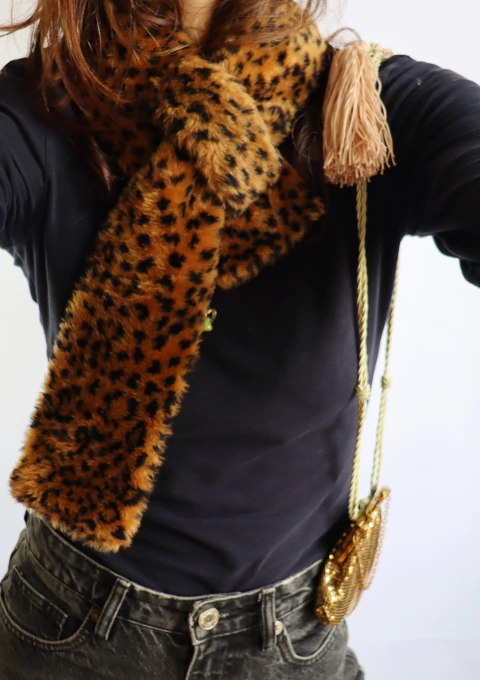 Gola Cachecol Leopardo