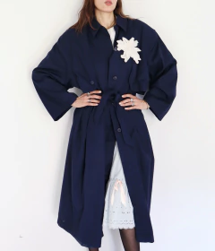 Trench Coat marinho California - comprar online