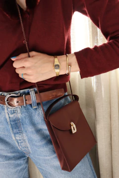 Bolsa marrom Sasha - loja online