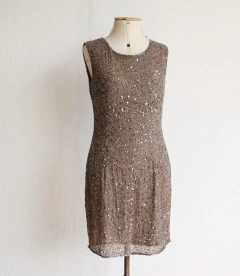 Vestido em seda bordado Bô.bo na internet