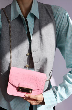Bolsa Furla rosa