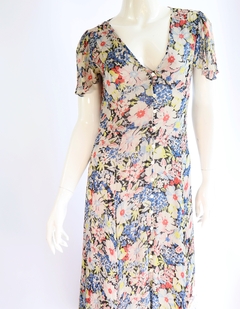 Vestido floral Ralph Lauren - Frou Frou Vintage – Vintage Store